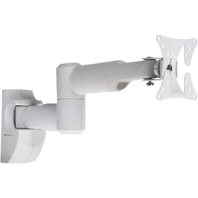 Proper TV Swing Arm Bracket 115 x 232mm White