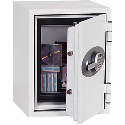 Phoenix Data Safe with Electronic Lock DS2002E 18L 600 x 470 x 470 mm White