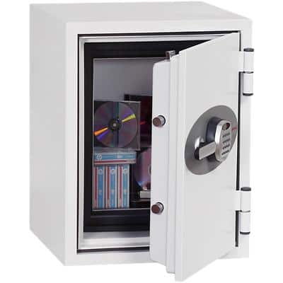 Phoenix Data Safe with Electronic Lock DS2002E 18L 600 x 470 x 470 mm White