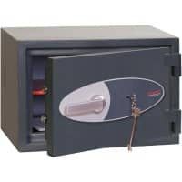 Phoenix High Security Euro Grade 1 Safe with Key Lock Neptune HS1051K 340 x 500 x 345mm Grey