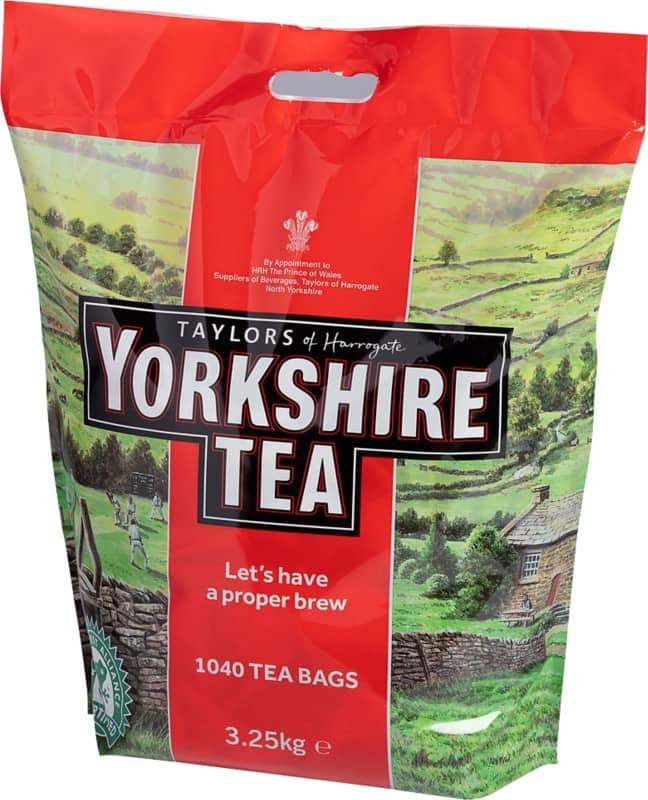 Buy Yorkshire Tea Bags Pack of 1040