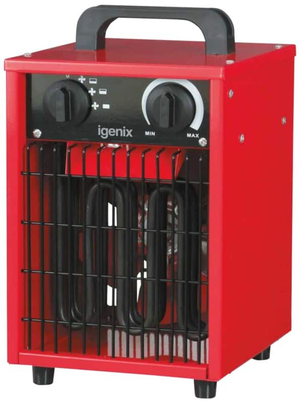 igenix Industrial Heater 2000 W Red IG9302