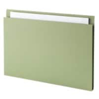 Guildhall Square Cut Folder Foolscap Green Manila 315 gsm Pack of 100