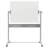 Nobo Freestanding Magnetic Mobile Glassboard 120 x 90 cm Brilliant White