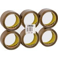Scotch Packaging Tape 371 50mm x 66m Brown