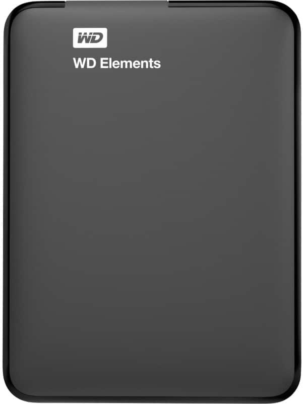 Western Digital Elements Hard Drive 4 TB Black
