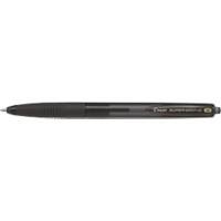 Pilot Super GRIP-G Retractable Ballpoint Pen Black Medium 0.3 mm Refillable Pack of 12