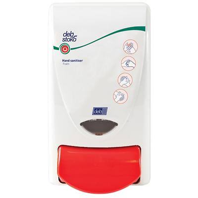 Deb Hand Sanitiser Dispenser Wall Mounted White