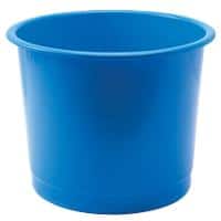 Plastic Waste Bin 14L Blue 31.4 x 31.4 x 25.4 cm