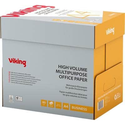 Viking Business A4 Printer Paper White 80 gsm Smooth 2500 Sheets