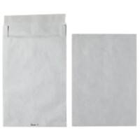 Tyvek E4 Gusset Envelopes 305 x 406 mm Peel and Seal Plain 55 gsm White Pack of 100