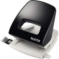 Leitz NeXXt Metal, Plastic Hole Punch 50050095 Black