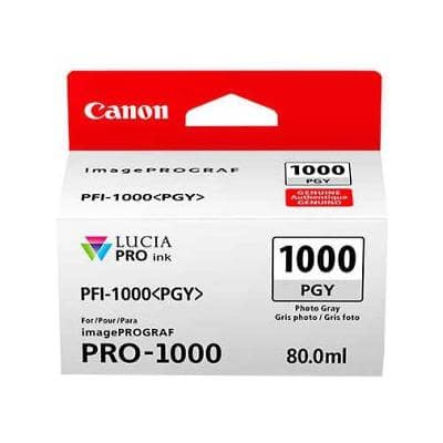Canon PFI-1000PGY Original Ink Cartridge Photo Grey