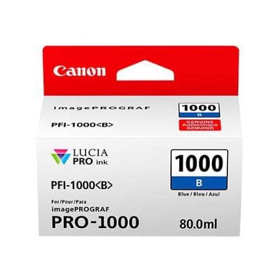 Canon PFI-1000B Original Ink Cartridge Blue