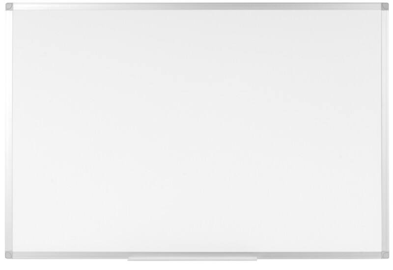 magnetic depot office whiteboard slimline lacquered cm steel mountable viking direct enhance presentation ie