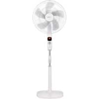 igenix Pedestal Fan DF1670 16 inch White 1 Speed Settings 40 x 45.2 x 136 cm