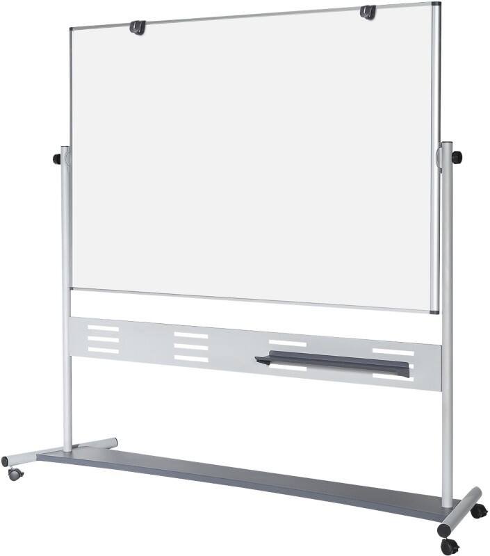 Bi-Office Evolution Mobile Whiteboard Freestanding Magnetic Enamel Double Sided 90 (W) x 120 (H) cm