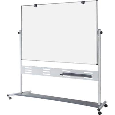 Bi-Office Evolution Mobile Whiteboard Freestanding Magnetic Enamel Double 90 (W) x 120 (H) cm