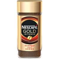 Nescafé Gold Intense Caffeinated Instant Coffee Jar Dark 200 g