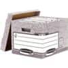 Bankers Box System Archive Boxes Grey 285(H) x 333(W) x 390(D) mm Pack of 10