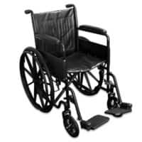 Reliance Medical Self-Propelled Folding Wheelchair Code Red 46 (W) x 42 (D) x 90 (H) cm 