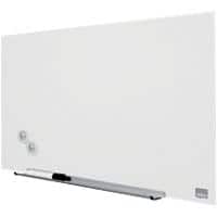 Nobo Impression Pro Wall Mountable Magnetic Whiteboard Glass 68 x 38 cm Brilliant White