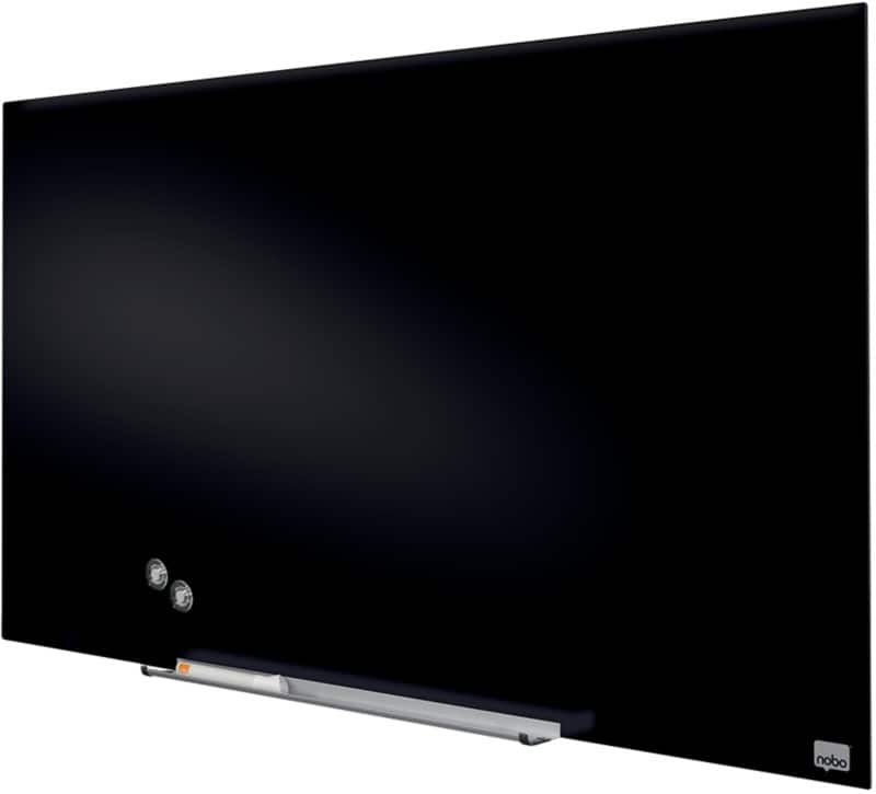Nobo Impression Pro Glassboard Magnetic Single Sided 100 (W) x 56 (H) cm Black