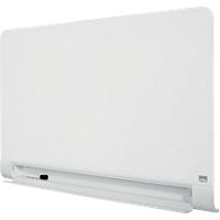 Nobo Impression Pro Wall Mountable Magnetic Glassboard Concealed Pen Tray 100 x 56 cm Brilliant White