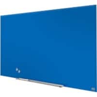 Nobo Impression Pro Wall Mountable Magnetic Whiteboard Glass 126 x 71 cm Blue
