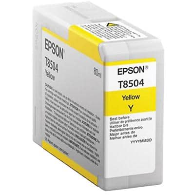 Epson T8504 Original Ink Cartridge C13T850400 Yellow