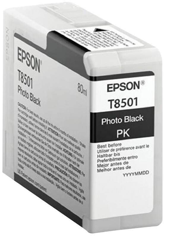 Epson T8501 Original Ink Cartridge C13T850100 Photo Black