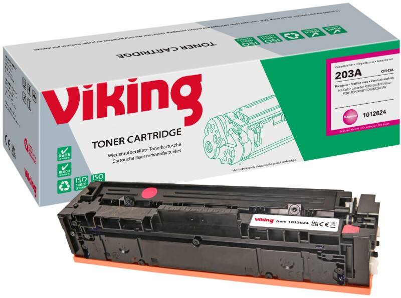 Viking 203A Compatible HP Toner Cartridge CF543A Magenta