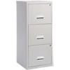Pierre Henry Filing Cabinet with 3 Lockable Drawers Maxi 400 x 400 x 930 mm Grey