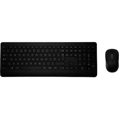 Microsoft Wireless Keyboard and Mouse 900 QWERTY GB Black