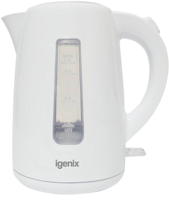 igenix Cordless Kettle 1.7 L White 3000 W