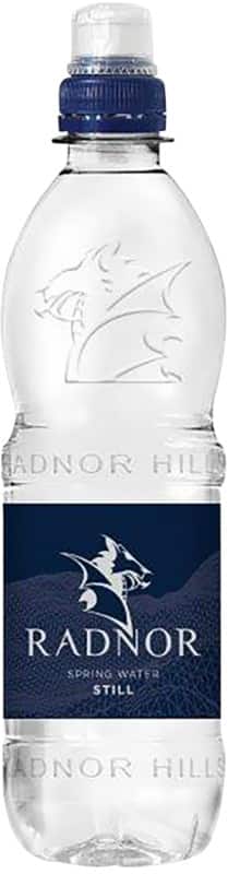Radnor Hills Still Spring Water Sports Cap 12 Bottles of 750 ml