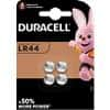 Duracell Button Cell LR44 Batteries 4LR44 1.5V Alkaline Pack of 4