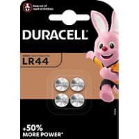 Duracell Button Cell LR44 Batteries 4LR44 1.5V Alkaline Pack of 4