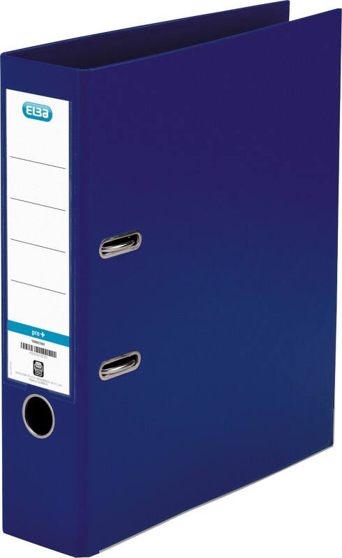 ELBA Wide Lever Arch File A4 70 mm Blue 2 Rings Plastic