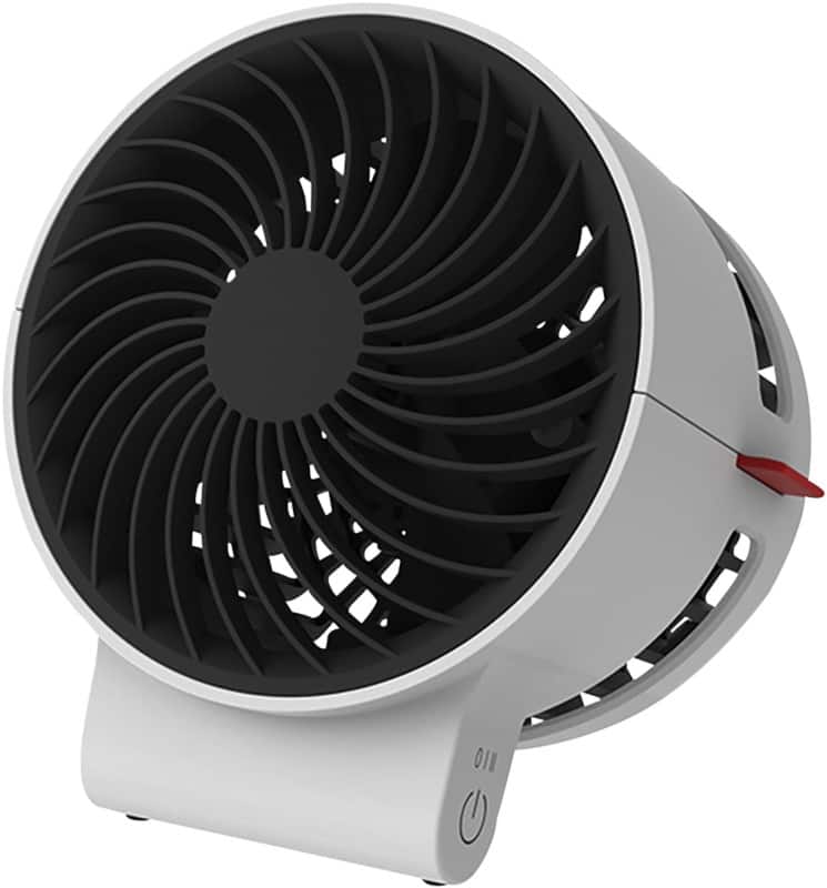 BONECO Desk Fan F50 2.25 W White 1 Speed Setting 12 x 10.4 x 10.4 cm