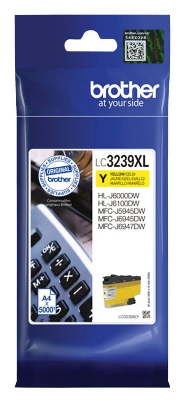Brother LC3239XLY Original Ink Cartridge Yellow