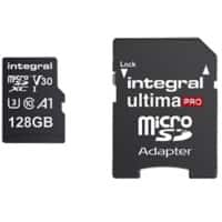 Integral Micro SDXC Flash Memory Card UltimaPRO V30 128 GB