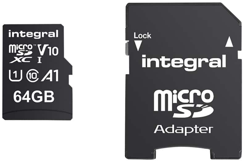Integral Micro SDXC Flash Memory Card V10 64 GB