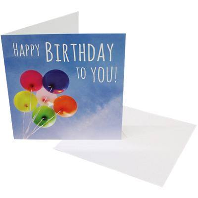 Greeting Card Birthday Happy Birthday To You Pack of 6
