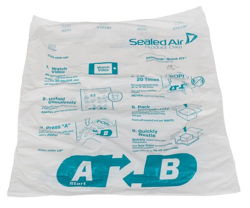 InstaPak Quick Foam Packaging No 10 380 mm (W) x 460 mm (H) Pack of 36