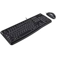 Logitech Keyboard & Mouse MK120 QWERTY