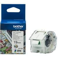 Brother CZ-1003 Authentic Label Tape Self Adhesive White 19 mm  x 5m