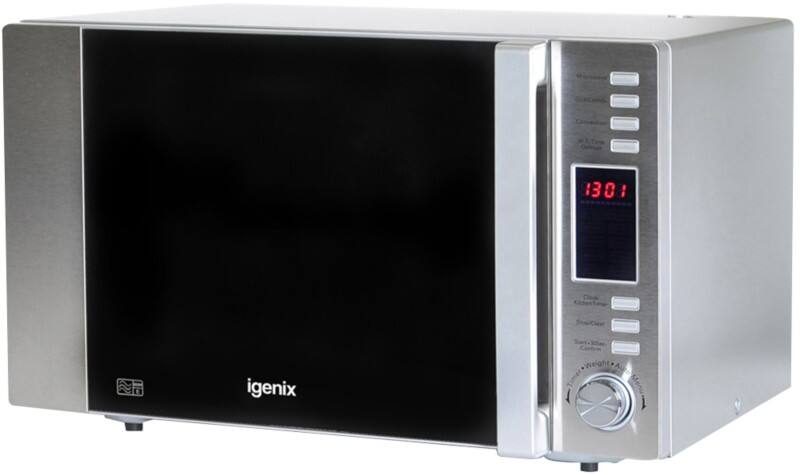 igenix IG3091 Microwave Digital Combination 30L 900W Stainless Brushed Steel