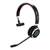Jabra Evolve 65 MS Wireless Over-the-head Headset Telephone Headset Over-the-head with Noise Cancellation Bluetooth 4.0 with Microphone Black