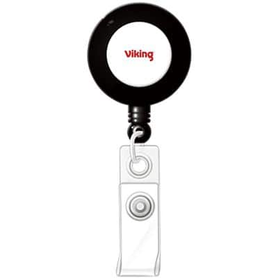 Office Depot Badge Reel with Clip Pack of 10